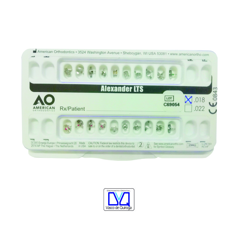 Brackets American Orthodontics Depósito Dental VQ