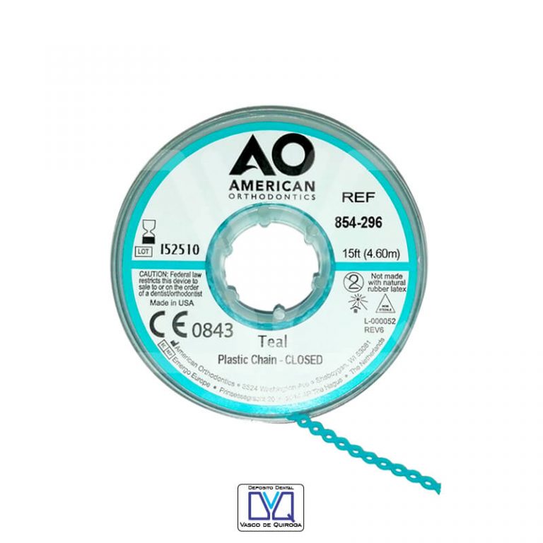 Cadena Elastométrica American Orthodontics Depósito Dental VQ