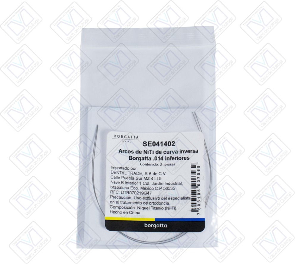 AZDENT NITI Reverse Curve Orthodontic Archwires – Round Form, Dental Arcos De Ortodoncia