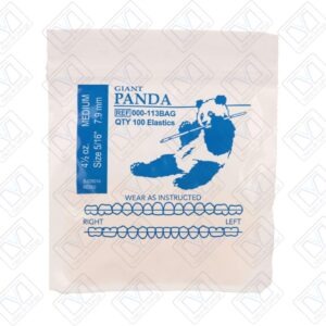 Ligas Intermaxilares PANDA 5/16"  4 1/2 oz