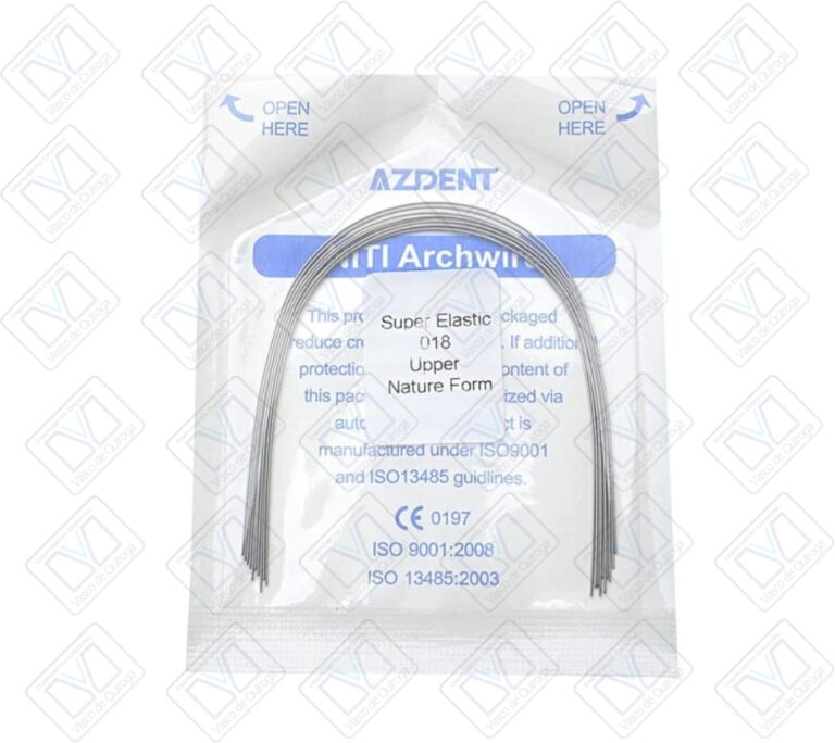 Filo Arco Ortodontico AZDENT Super Elastico NiTi – Tondo/rettangolare Per Uso Professionale