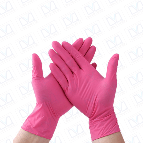 Guantes de Nitrilo CHICO ROSA Ambiderm - Imagen 2
