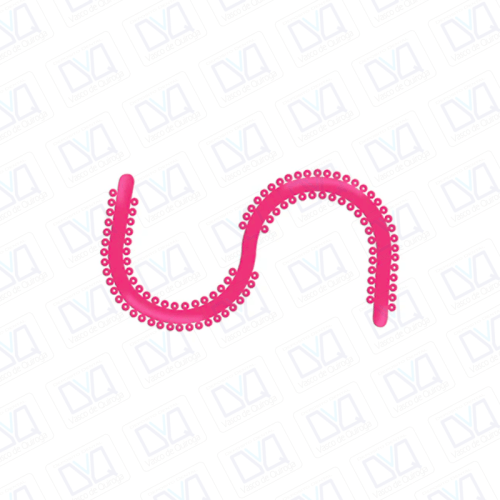 Modulos en "S" ROSA FLUORESCENTE