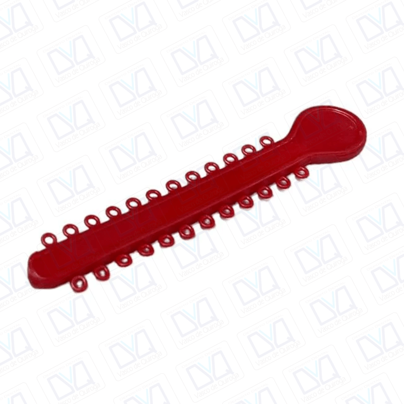 Módulos en llave #48 ROJO BRILLANTE APERLADO