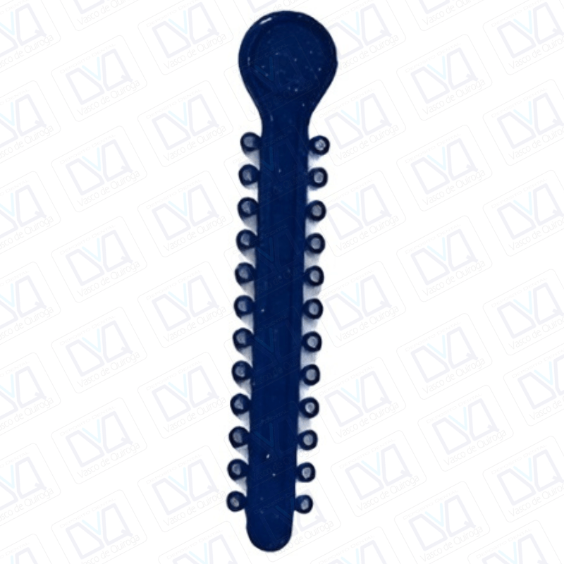 Módulos en llave #42 AZUL CON BRILLOS