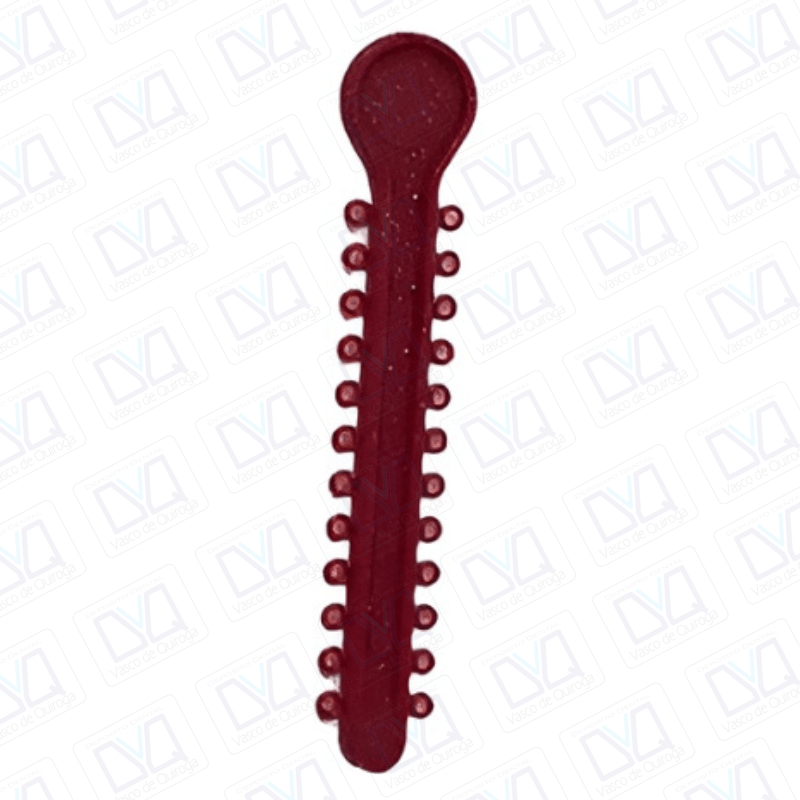 Módulos en llave #44 ROJO CON BRILLOS